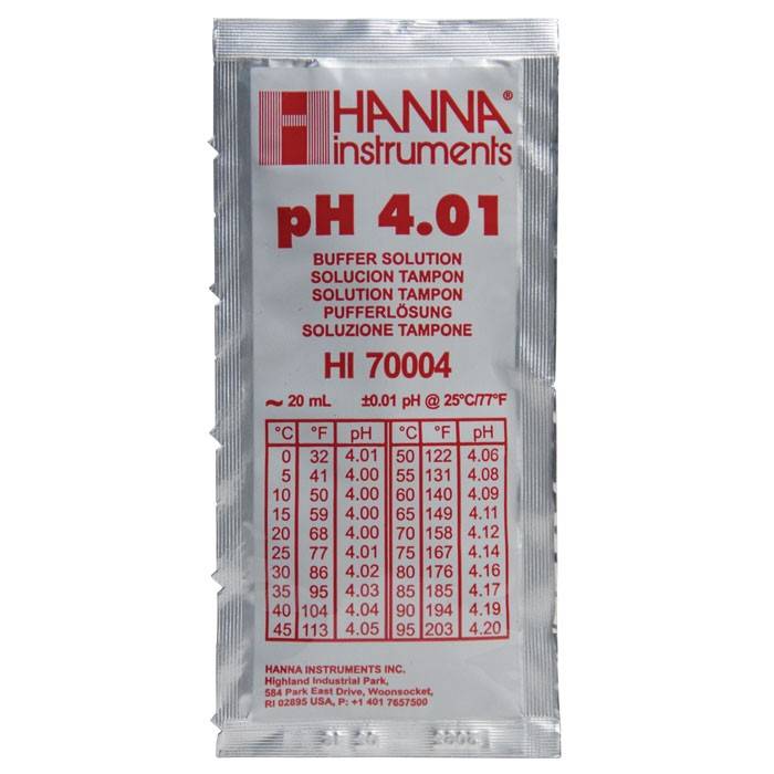 Hanna HI70004 PH 4.01 BUFFER SOLUTION
