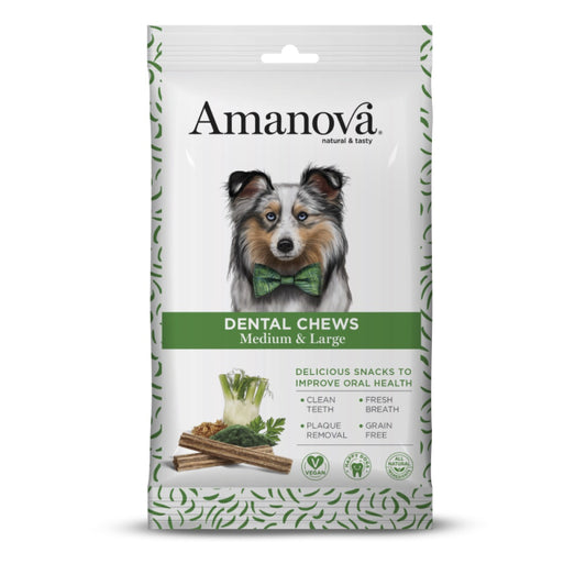 Dental Chews - Medium & Large (Vegan) 180 gr