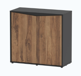 Prestige Ultra 80 Noir + bois foncé meuble 80 x 35 x 40