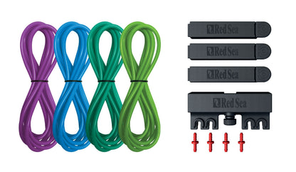 Red Sea ReefDose Deluxe 4 color tube kit-blue/green 2