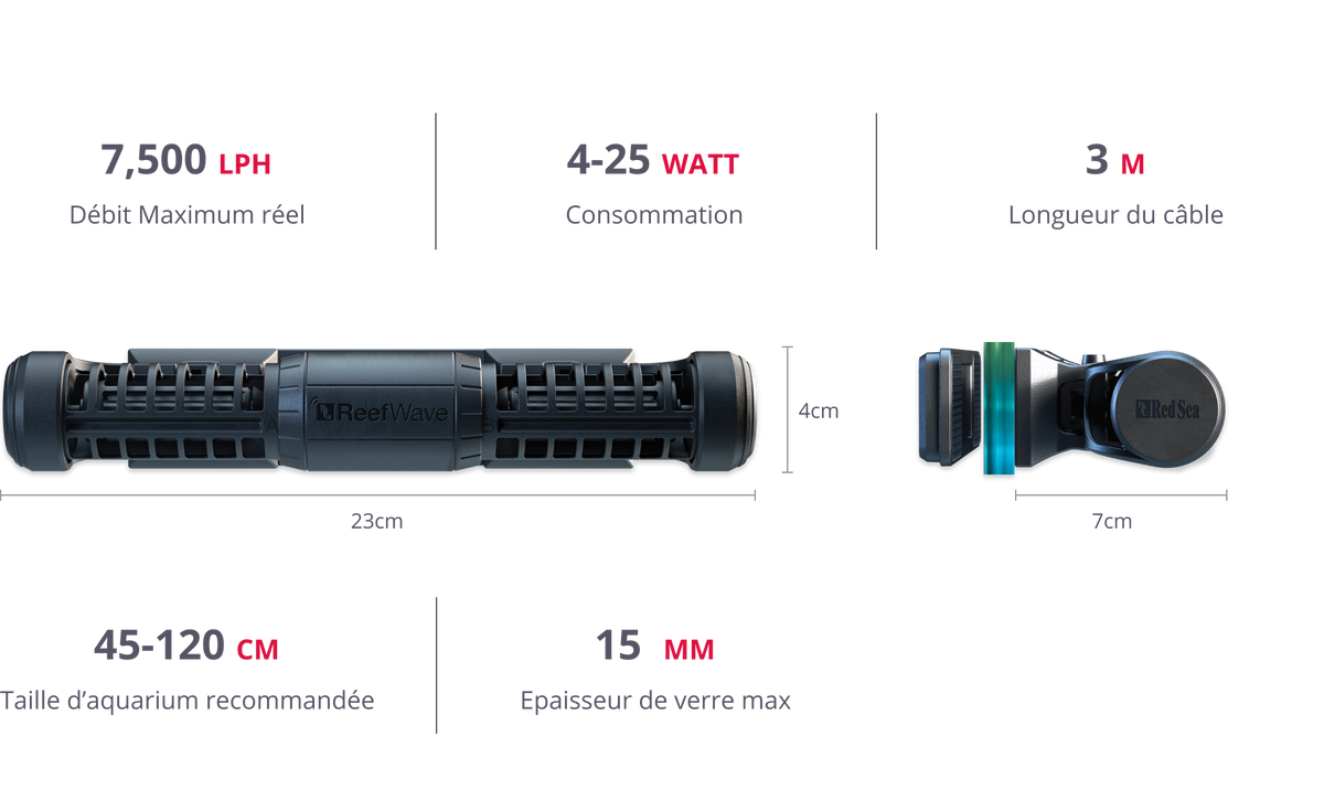 Red Sea ReefWave 25 + ReefBeat Cloud Service pour RW 25 2
