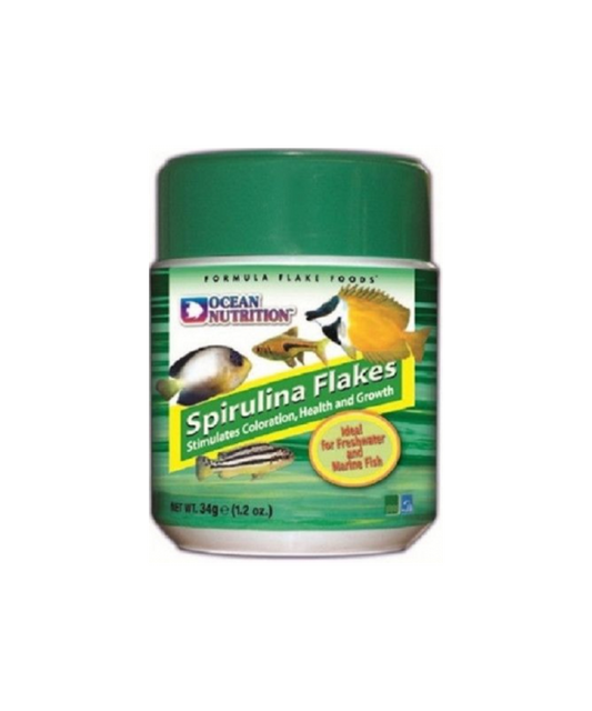 ocean nutrition spirulina flakes 156gr