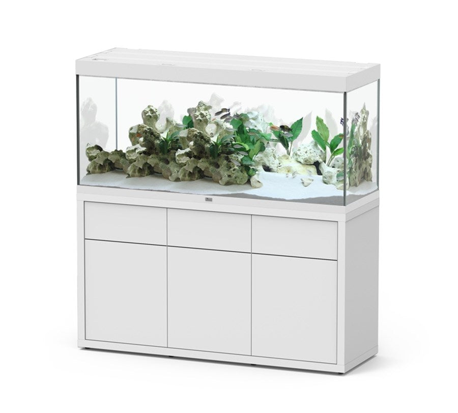 Aquatlantis Aquarium Sublime Ultra 150 x 50 blanc + biobox 3