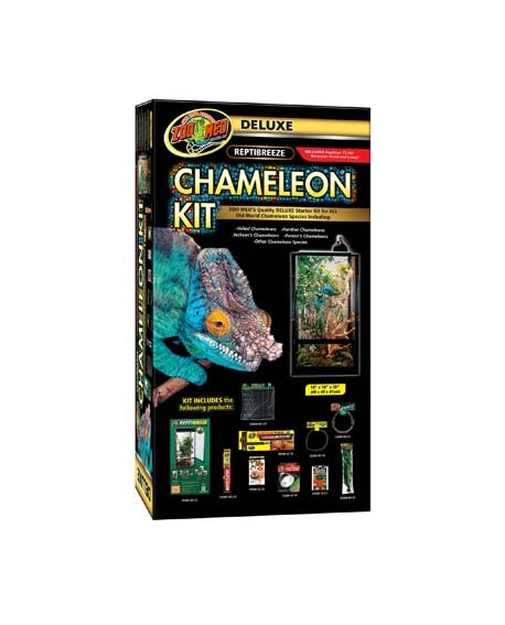 TERRARIUM REPTIBREEZE CHAMELEON KIT 46x46x91cm