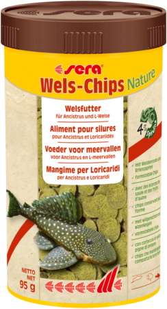 Sera Wels-chips Nature 250ml