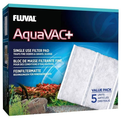Fluval lot de 5 filtres pour Aquavac+