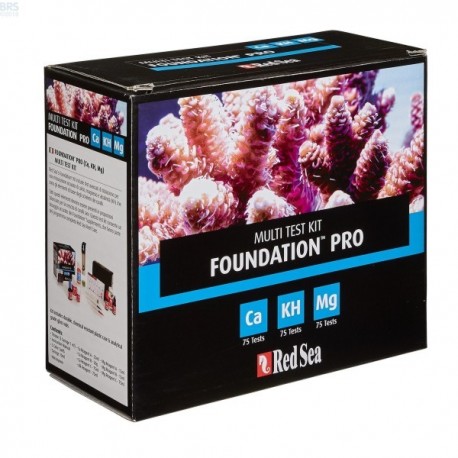 Red Sea Foundation Pro Multi Test kit (Ca,KH,Mg)
