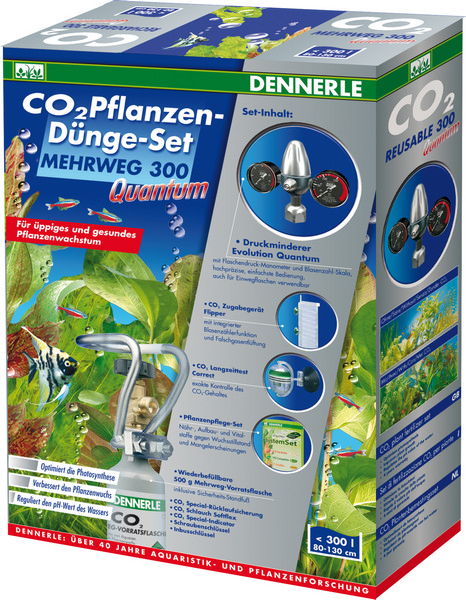 dennerle kit Co2 rechargeable 300 quantum