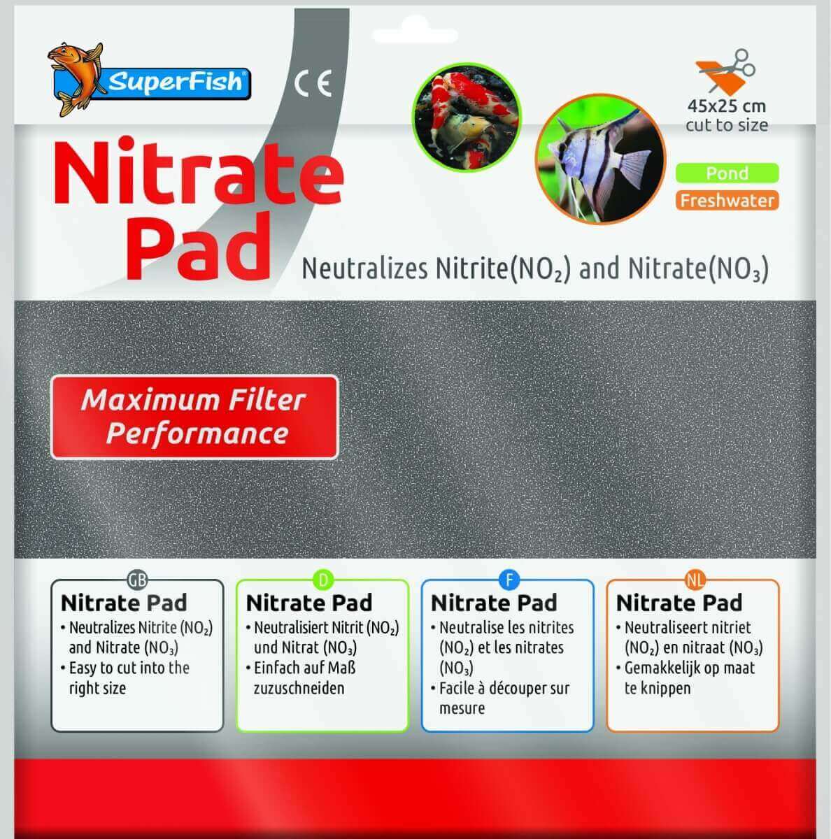 superfish pad nitrate