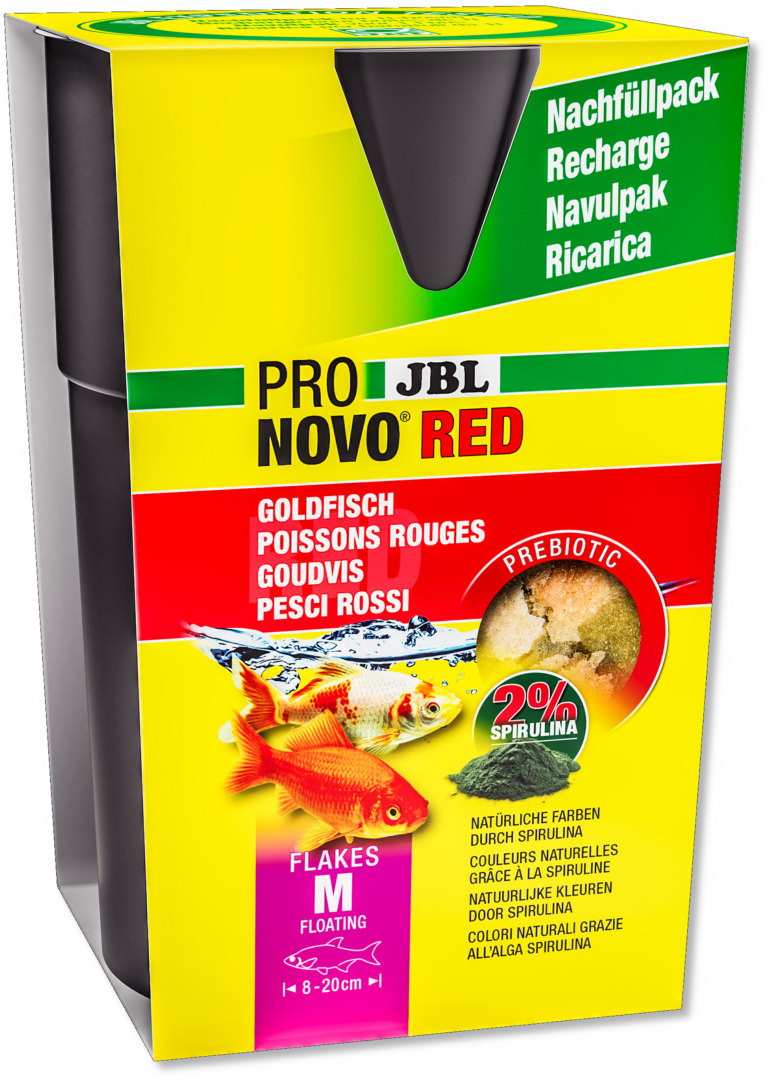 JBL PRONOVO red flakes M recharge 750ml Brussels Aquariums