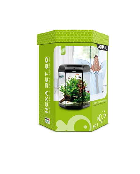 Aquael Aquarium Hexa Set 60