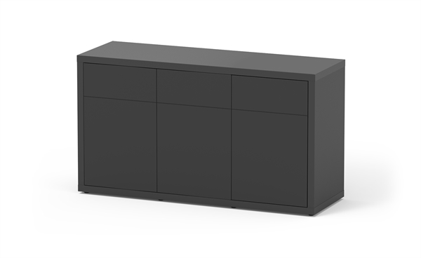 Aquatlantis Sublime Meubels 150 x 50 zwart